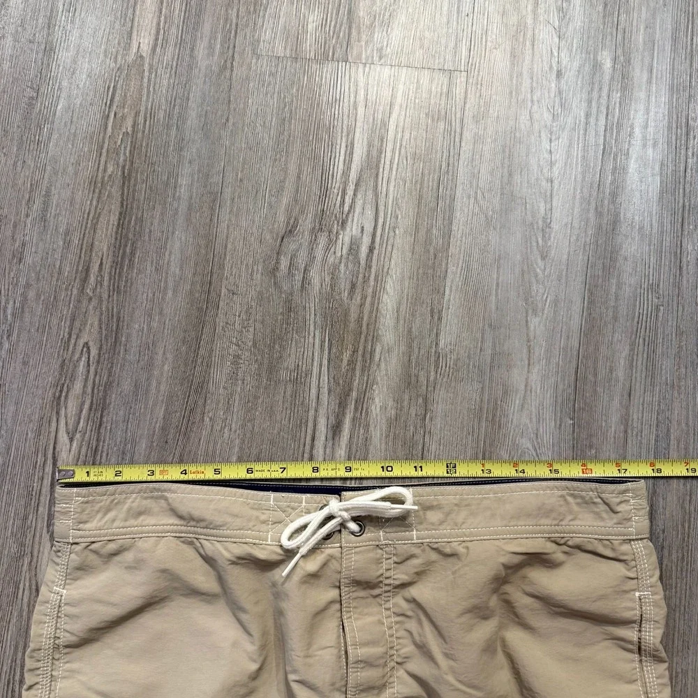 Polo Ralph‎ Lauren Mens Medium Vintage Beige Swim Trunks